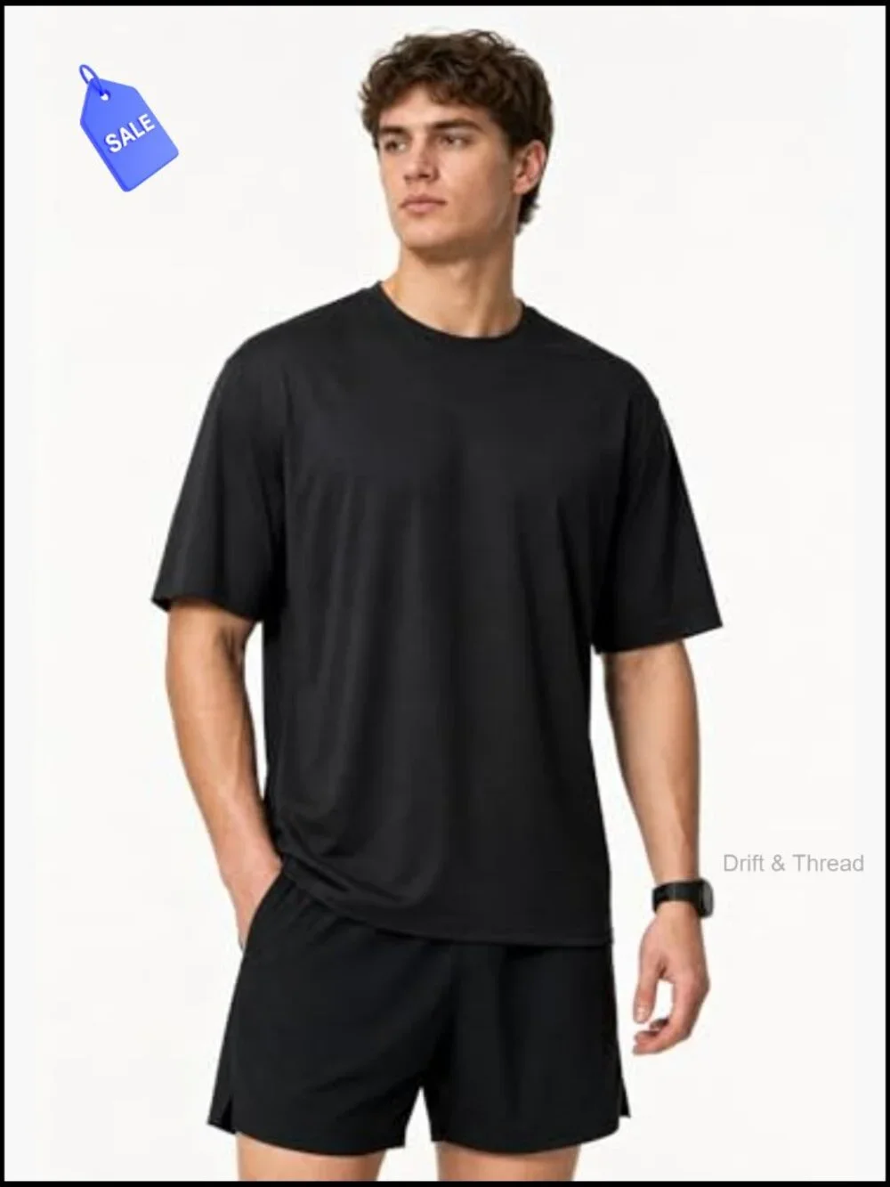 Men's Moisture Wicking Quick Dry Mesh Athletic T-Shirt Crew Neck Short Sleeve